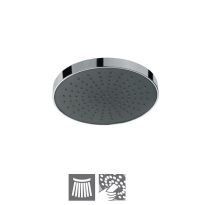 Jaquar Overhead Shower 190Mm Round Shape Single Flow With Air Effect (Abs Body & Face Plate Chrome Plated) With Rubit Cleaning System