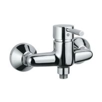 Jaquar Solo Single Lever Exposed Shower Mixer For Connection To Hand Shower With Connecting Legs & Wall Flanges