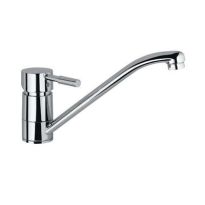 Jaquar Solo Single Lever Sink Mixer With Swinging Spout (Table Mounted) With 450Mm Long Braided Hoses