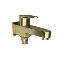 Jaquar Vignette Prime 2 Way Bib Cock With Wall Flange Gold Dust
