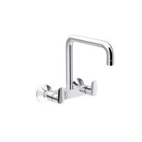 Kohler July Wall Mount Kitchen Mixer Polished Chrome (K-20591In-4-Cp)