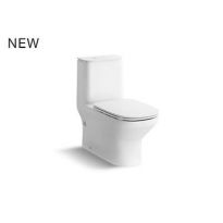 Kohler Modern Life One-Piece Toilet With Quiet-Close Slim Seat Cover In White White (K-77739T-Sl-0)
