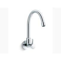 Kohler Taut Wall Mount Kitchen Faucet Cold Only In Polished Chrome Polished Chrome (K-74054In-4-Cp)