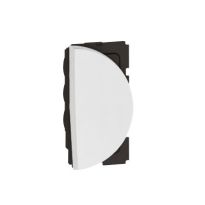 Legrand Arteor 20A Round 1 Way Right Switch 1M White