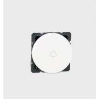 Legrand Arteor 6A Round Bell Push Switch 2M White