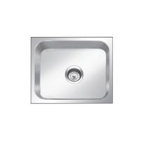Nirali Bg Orra Rectangular Straight 304 Stainless Steel Kitchen Sink Glossy