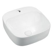 Parryware Aquiline 400 Table Top Wash Basin White