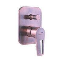 Parryware Nightlife Concealed Bath Mixer Red Copper