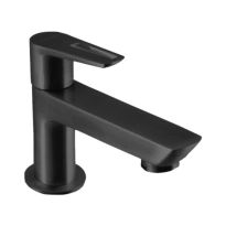 Parryware Nightlife Pillar Cock Shiny Black