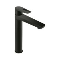 Parryware Nightlife Tall Basin Mixer Shiny Black