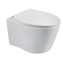 Parryware Zeus Hi Jet Wall Hung Rimless WC P-Trap