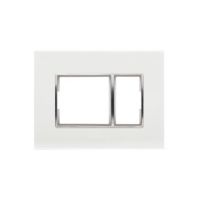 Roma Penta Gina Switch Plate - White