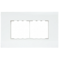 Roma Plus Plates White with Frame