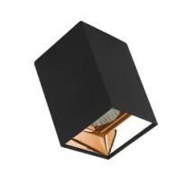 SturLite Ador Square Black COB Surface Downlight 6000K Cool Daylight