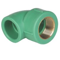 Suprem PP-R Green Brass Elbow