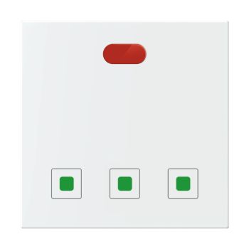 Anchor Roma Urban Touch 1 Way 3 Switch with Remote - 10A