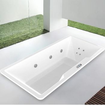 Cera Elavia Air and Water Massage Bath Tub - 1800x800mm