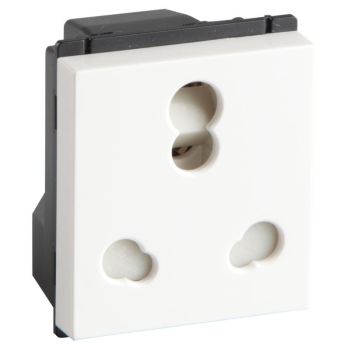 Crabtree Murano 6 A -16 A 3 Pin Combined Shuttered Socket