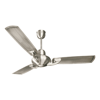 Crompton Triton Electroplated Ceiling Fan Brushed Steel