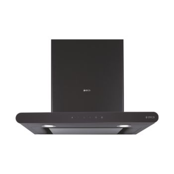 Elica GALAXY EDS HE LTW 90 NERO T4V LED Wall Mounted Kitchen Chimney - Black