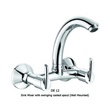 ESS ESS Deon Sink Mixer With Swinging Casted Spout (Wall Mounted)