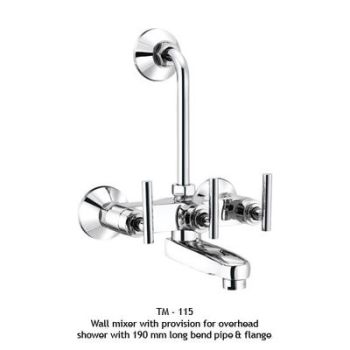 ESS ESS Tarim Wall Mixer With Provision For Overhead Shower