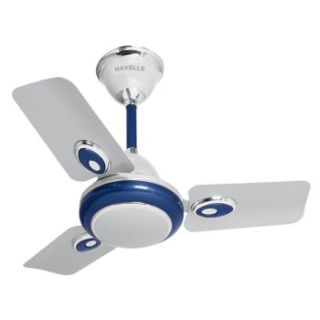 Havells Fusion 900mm Ceiling Fan Silver Blue