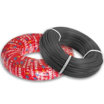 Havells Life Line Plus S3 Hrfr Cables 1.0 Sq Mm 180 M Black