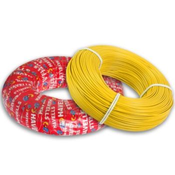 Havells Life Line Plus S3 Hrfr Cables 1.0 Sq Mm 180 M Yellow