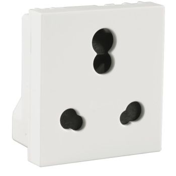 Havells Oro 6/16 A 3 Pin Combined Shuttered