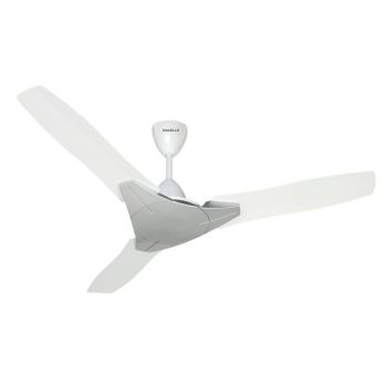 Havells Troika 1200mm Ceiling Fan Pearl White Silver