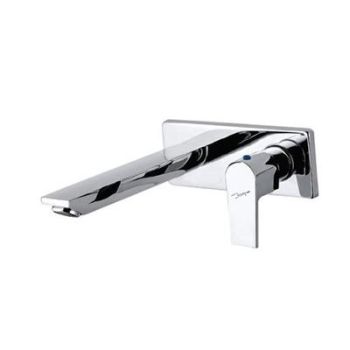 Jaquar Aria Exposed Part Kit Of Single Concealed Stop Cock Consisting Of Operating Lever, Cartridge Sleeve, Wall Flange (With Seals) & Basin Spout