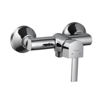 Jaquar Darc Single Lever Exposed Shower Mixer For Connection To Hand Shower With Connecting Legs & Wall Flanges