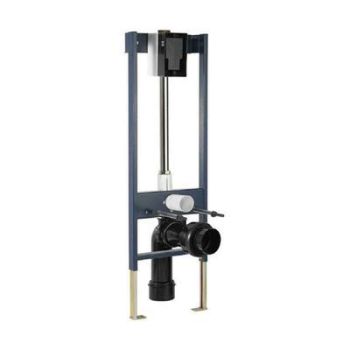 Jaquar I-Flush FLV-CHR-1075FS 20Mm Concealed Body With Floor Mounting Frame, Installation Kit And S-Type Drain Pipe