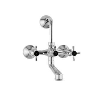 Jaquar Queens Prime Wall Mixer with Provision for Overhead Shower - Chrome