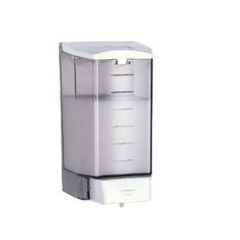 Jaquar SDR-WHT-DJ0010FN Wall Mounted Push Button Liquid Soap Dispenser 0.8 Ltr