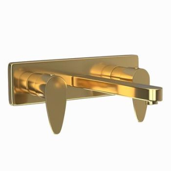 Jaquar Vignette Prime Two Concealed Stop Cocks With Basin Spout (Composite One Piece Body) Full Gold