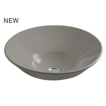 Kohler Conical Bell Vessel Lavatory Without Faucet Hole Cashmere (K-2200In-K4)