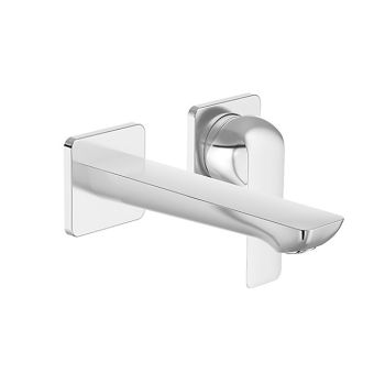 Kohler Fore Line Single Control  Wall Mount  Lav Faucet Trim Without  Drain Polished Chrome (K-27482In-4Nd-Cp)