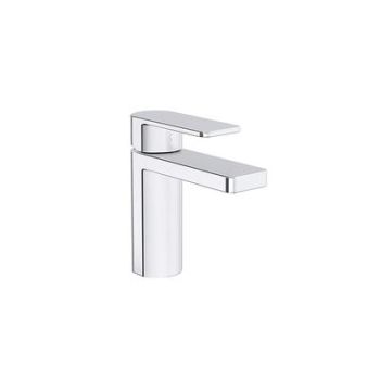 Kohler Parallel Single  Control  Lav Faucet  With  Drain Polished Chrome (K-23472In-4-Cp)