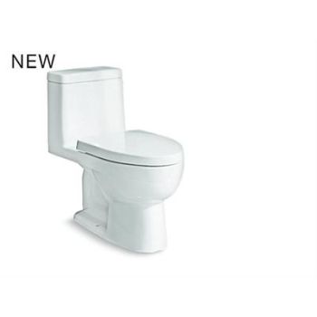 Kohler Reach One-Piece Toilet With Quiet-Close Seat Cover In White White (K-3983In-S-0)
