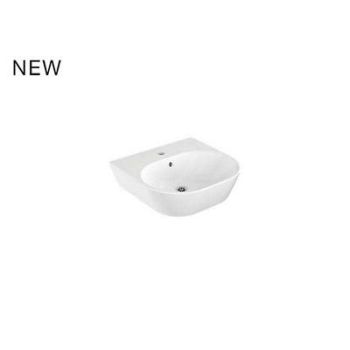 Kohler Span Round Wall Mount Lavatory (Small) With Full Pedestal White (K-24561In-0)