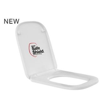 Kohler Span Square Quiet-Close Toilet Seat White (K-29173In-0)