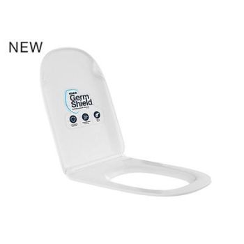 Kohler Trace Quiet-Close Slim Toilet Seat White (K-20219In-Uf-0)