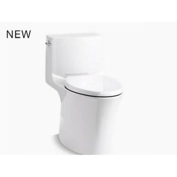 Kohler Veil  One-Piece Toilet With Quiet-Close  Seat Cover In White White (K-1381T-S-0)