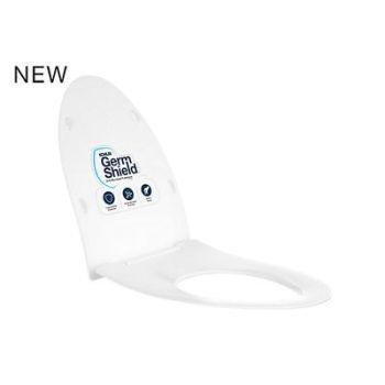 Kohler Veil Wall-Hung Quiet-Close Uf Toilet Seat White (K-77070In-Ss-0)