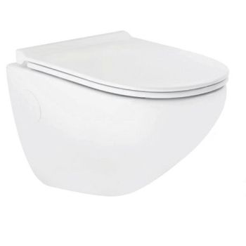 Parryware Cardiff Wall Hung Rimless WC P-Trap