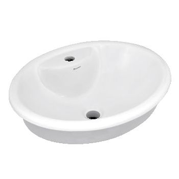 Parryware Cascade Nxt Self Rimming Counter Top Wash Basin White
