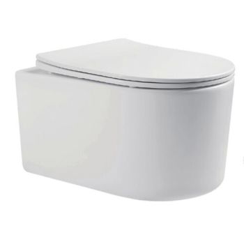 Parryware Confident Wall Hung Rimless WC P-Trap