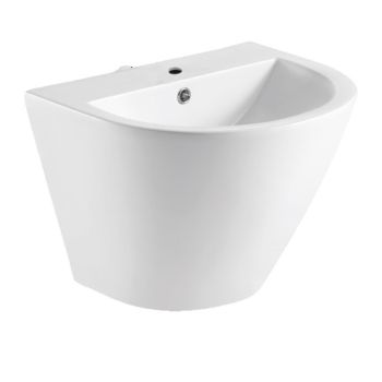 Parryware Genuis Round Integrated Wall Hung Wash Basin White